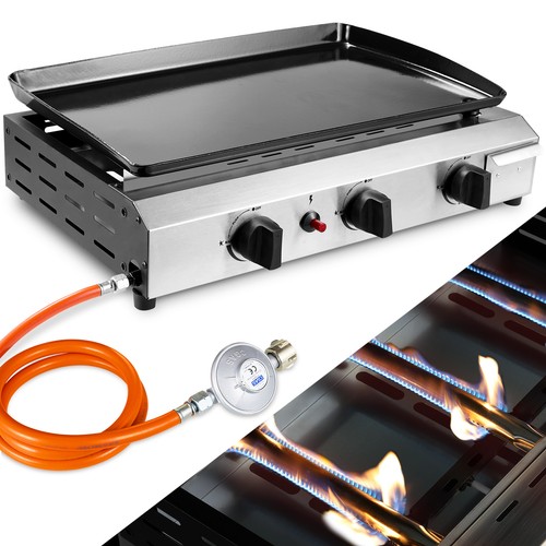 Burner gas plancha griddle - 3,