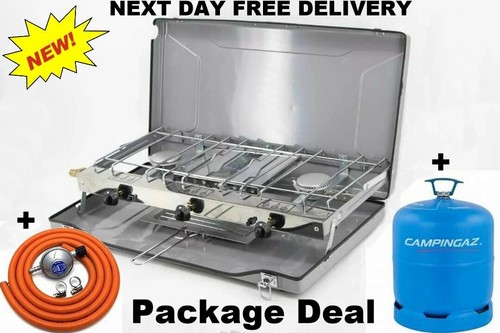 Folding double burner - folding,