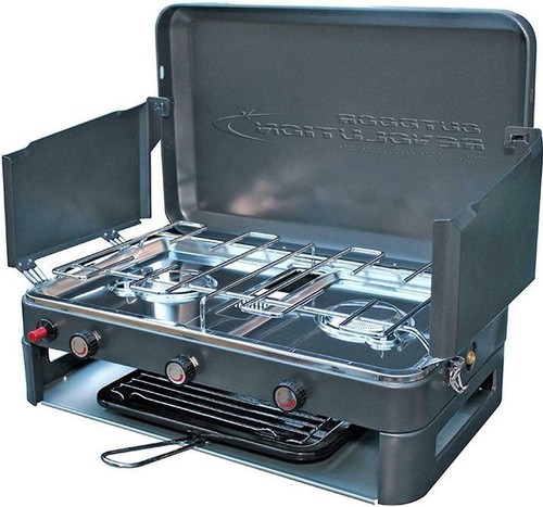Outdoor revolution twin burner - outdoor,