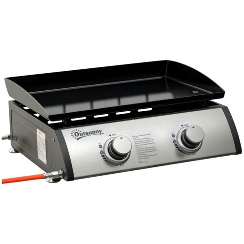 Gas plancha barbecue - barbecue, grill
