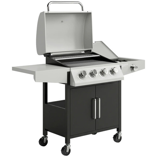 Burner gas bbq grill with - bbq,