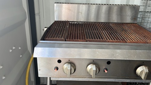 Thor gas char broiler grill - gas, 3