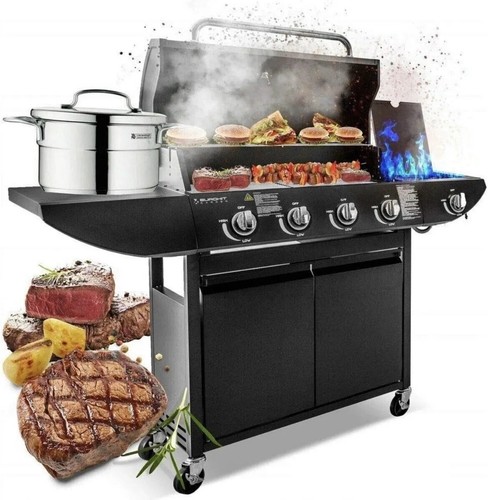 Gas bbq grill - grill, stainless